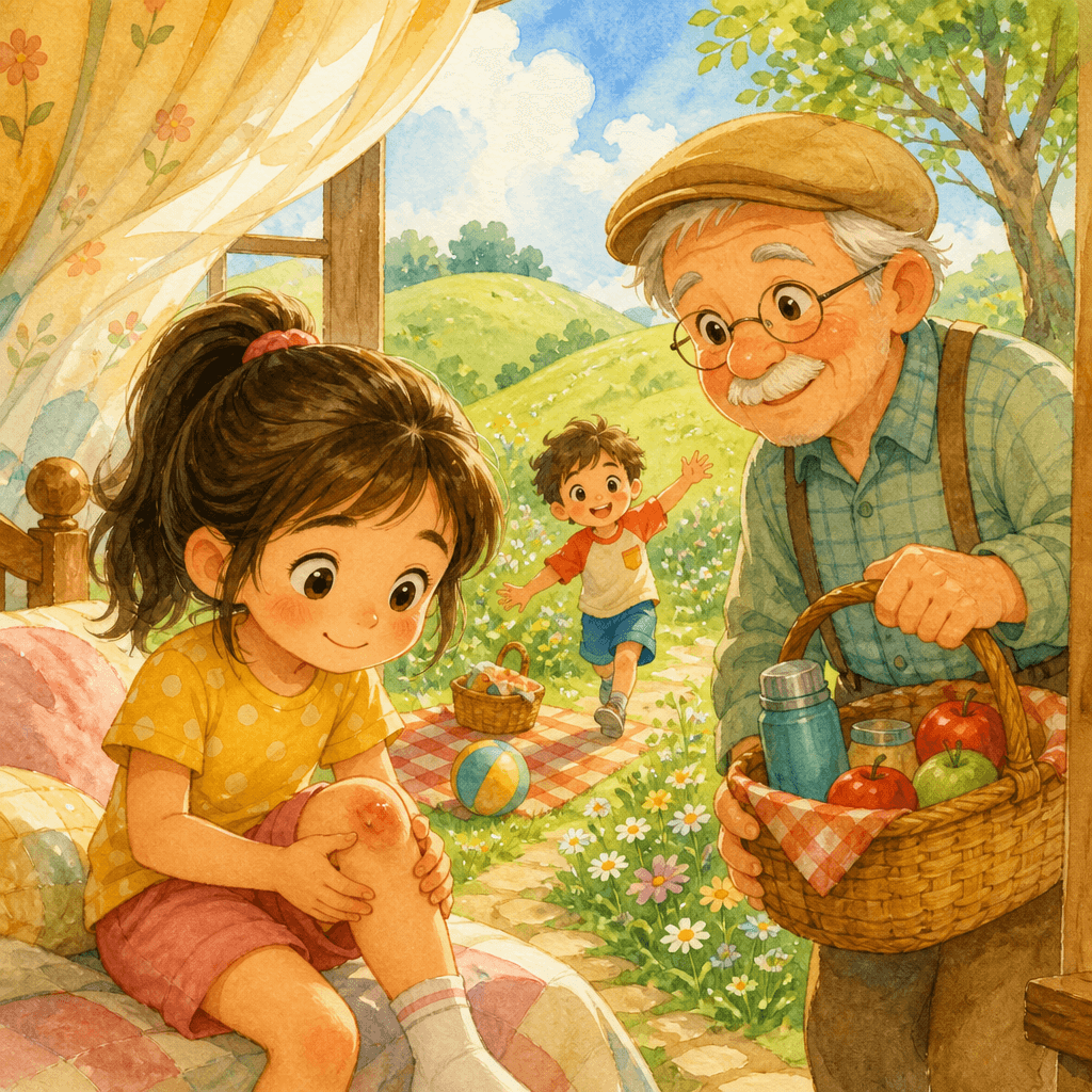 The Little Knees That Could 封面插画